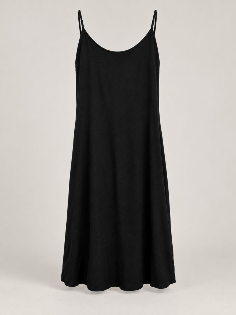 Old Navy Black Scoop Neck Slip Dress Size L